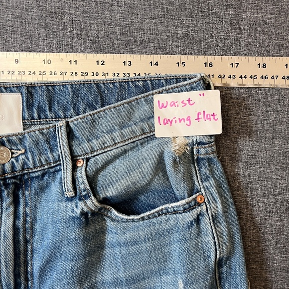 Mother Superior The High Waisted Cardinal Sinner Ankle Chew Jeans -Women's Sz 29 - Picture 7 of 12